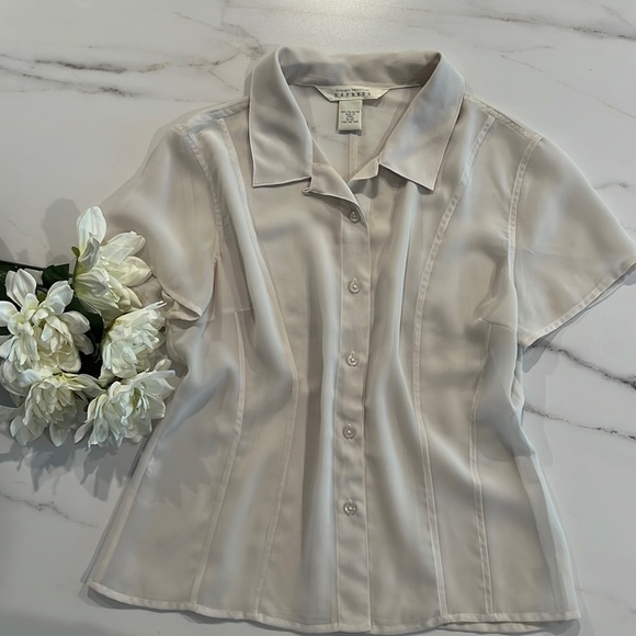 Sheet Office Blouse - Picture 1 of 5